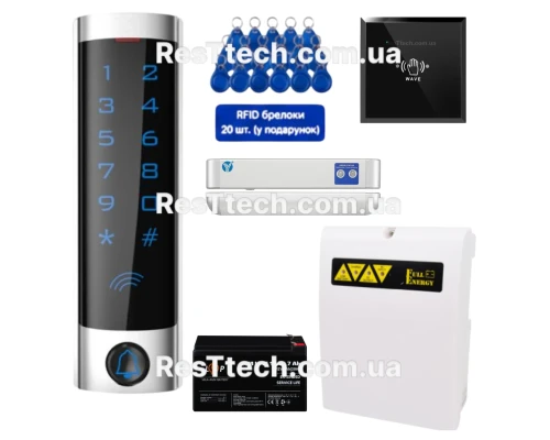 Комплект контролю доступу на двері RFID + PIN Pro